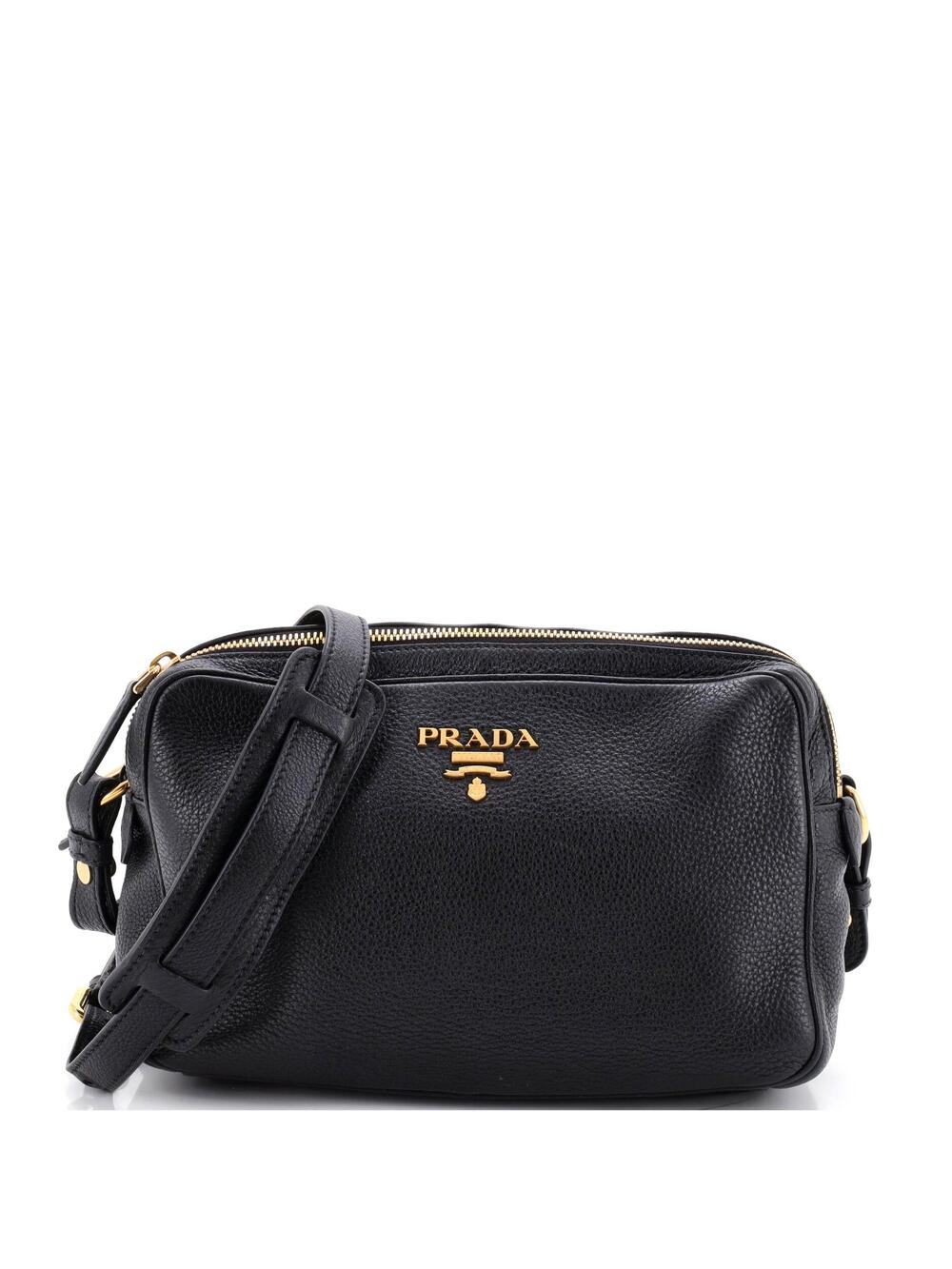 Prada Double Zip Camera Bag Vitello #323500P13B